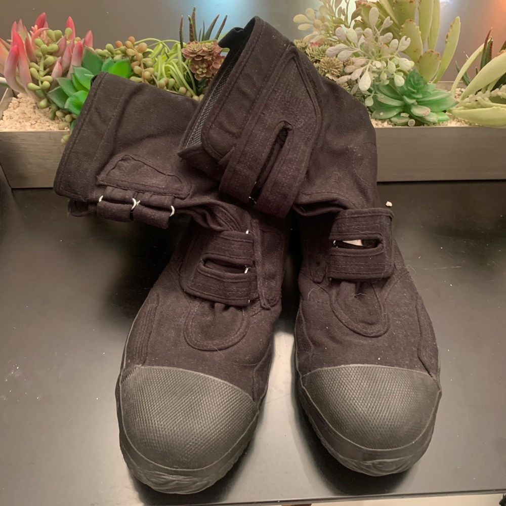 Fugu black Japanese Safety Work Boots size 13